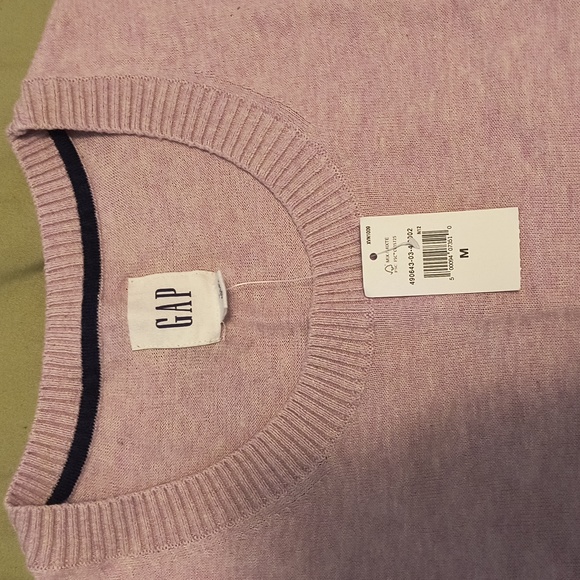 NWT Mens Gap Cotton Blend Crew neck Sweater - Picture 2 of 3